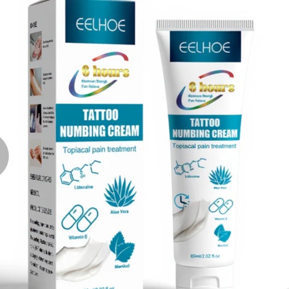 EELHOE Tattoo Numbing Cream 2 Fl Oz